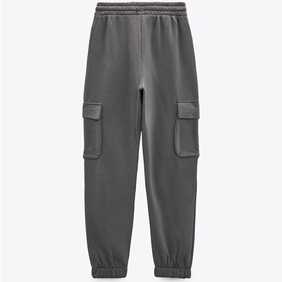Zara Cargo Jogger Pants New - Picture 6 of 7